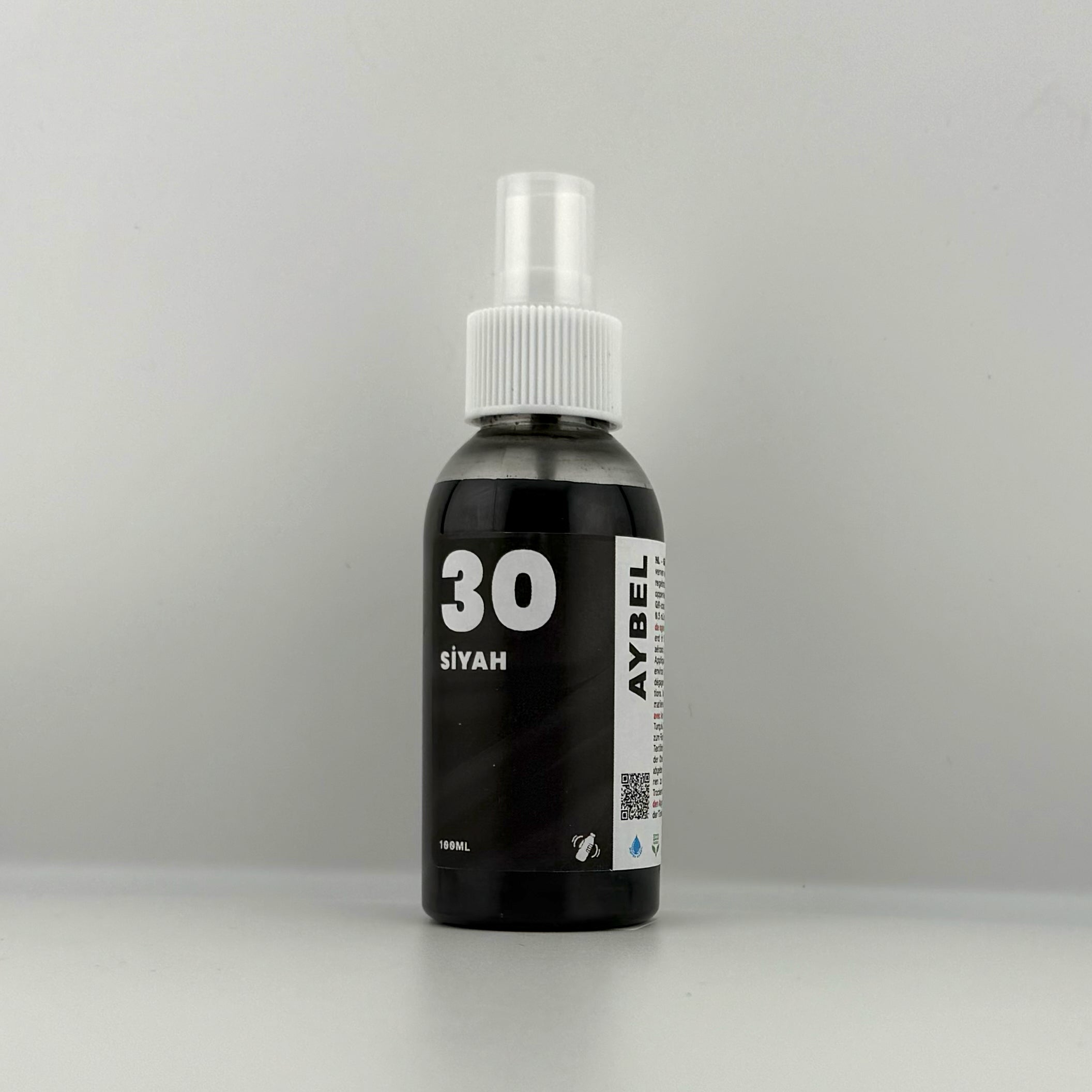 Melna auduma krāsošanas aerosols