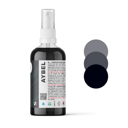 Fekete textilfesték spray