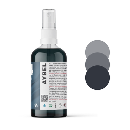 Antracytowy spray do barwienia tkanin